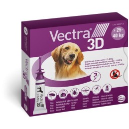 VECTRA 3D CANI 3 FIALE 25-40KG